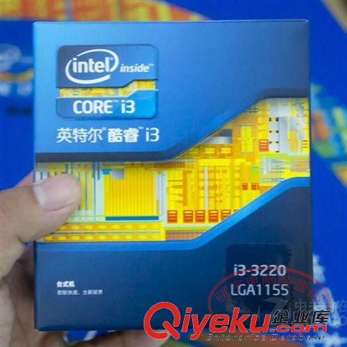 CPU Intel/英特爾酷睿I3 3220雙核四線程臺式電腦CPU深盒裝質(zhì)保2年