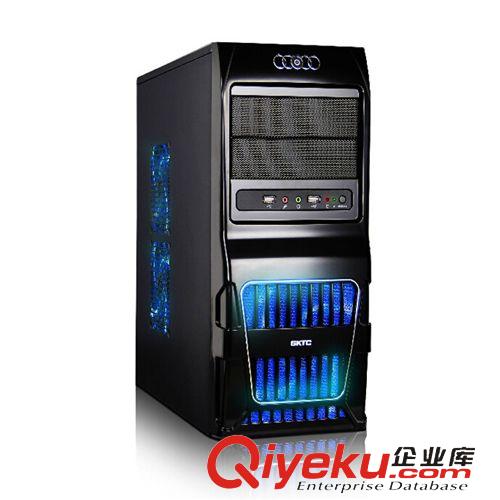 機箱電源廠家直銷 廠家直銷神州Q8豪華臺式電腦游戲機箱加大加厚五金大氣奢華tj原始圖片3