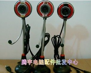 電腦攝像頭廠家直銷 廠家直銷 蘋果臺(tái)式電腦高清攝像頭視頻頭 帶麥語音聊天帶夜視燈