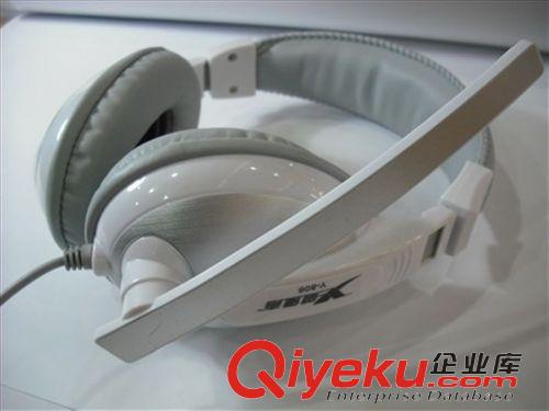 電腦周邊設(shè)備 批發(fā)原裝zp樂(lè)普士Y-806電腦頭戴式耳機(jī) 帶麥 豪華大氣原始圖片3