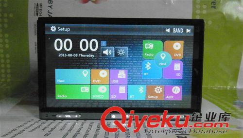 通用雙錠 {dj2}私模 7寸雙錠通用下滑屏車載DVD，汽車電子 {zx1}Win 8 UI設(shè)計