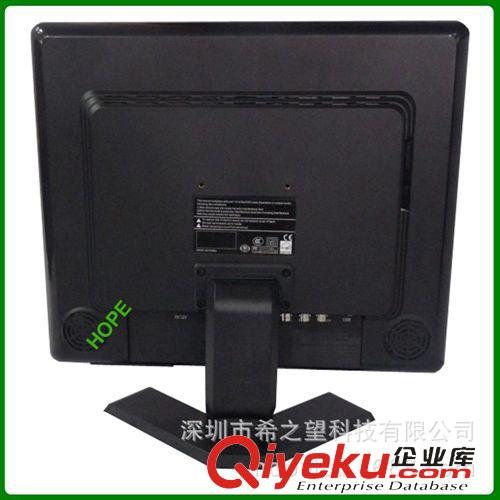 液晶顯示器-LCD monitor 15寸液晶顯示器 VGA DVI DC12V直流電源液晶屏顯示器 型號(hào)H1501原始圖片2