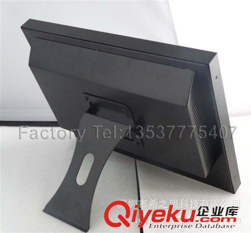 開放式，嵌入式，工控金屬殼 12.1寸工控觸摸顯示器 VGA DVI USB工業(yè)嵌入式觸摸屏顯示器原始圖片3