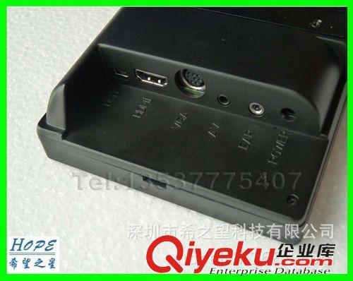 DVD多媒體一體機(DVD all in one) 7寸迷你車載小電視，HDMI高清1080P車載顯示器，可上1024*600原始圖片3
