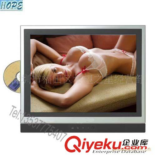 DVD多媒體一體機(DVD all in one) 7寸10寸15寸20寸移動DVD液晶電視，液晶顯示器