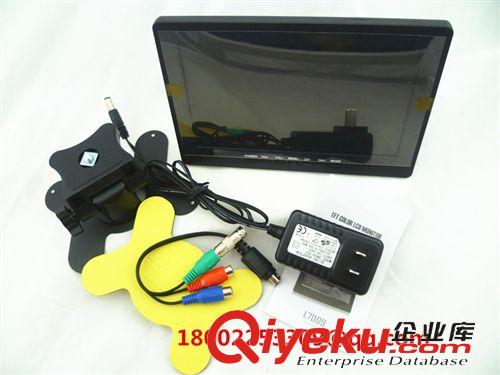 小液晶電視 監(jiān)視器 7寸液晶顯示器 監(jiān)視器 L7009 AV vga 接電腦 高分辨率廠(chǎng)家直銷(xiāo)原始圖片3