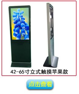 蘋果款廣告機(jī)外殼 廠家現(xiàn)貨 55寸蘋果款觸摸廣告機(jī)外殼 超薄立式廣告機(jī)外殼