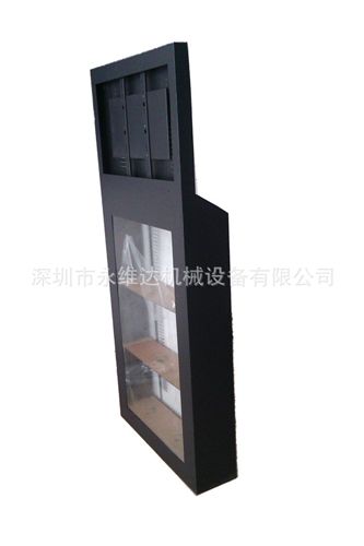 立式廣告機外殼 廠家定制 32寸立式廣告機外殼 帶燈箱廣告機外殼原始圖片2