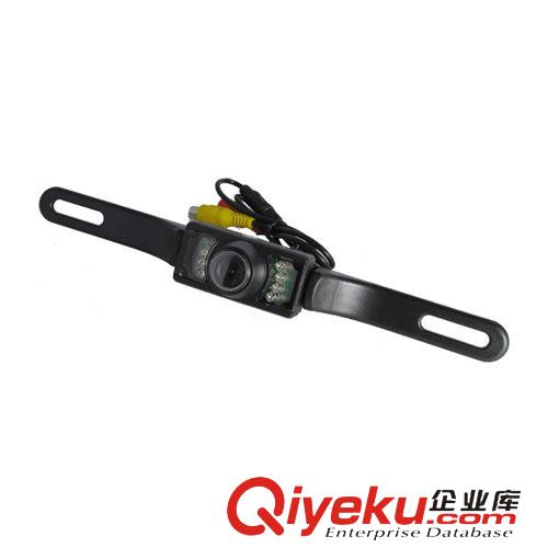 倒車后視攝像頭 特惠清倉 牌照式 倒車攝像頭 車牌架 帶120度 夜視 標(biāo)尺 高清通用原始圖片2