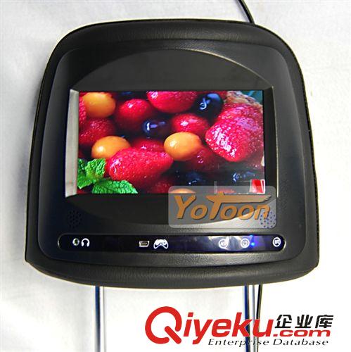 車載液晶顯示器 豐田RAV4專車專用頭枕顯示器 7寸高清數(shù)字屏 標配游戲手柄原始圖片2