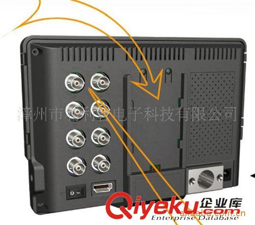 廣播攝像攝影高清監(jiān)視器 7寸高清監(jiān)示器帶HDMI、YPbPr，高清單反相機，搖臂攝像專用