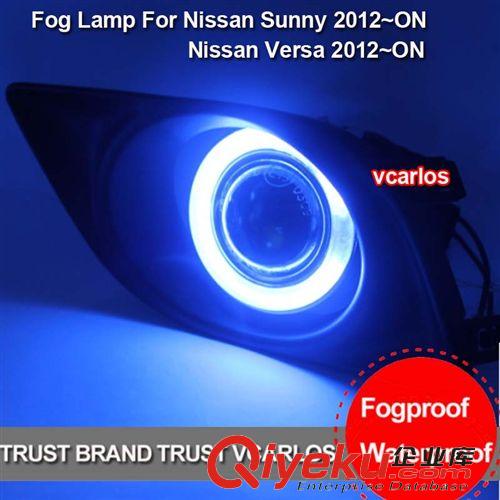 4. 天使眼前霧燈 High Quality Angel Eyes Nissan Versa /SUNNY Fog Lamp 2012