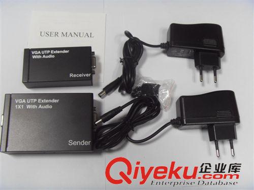 HDMI 相關(guān) converter VGA 300米延長器VGA UTP Extender 1x1Splitter with Audio