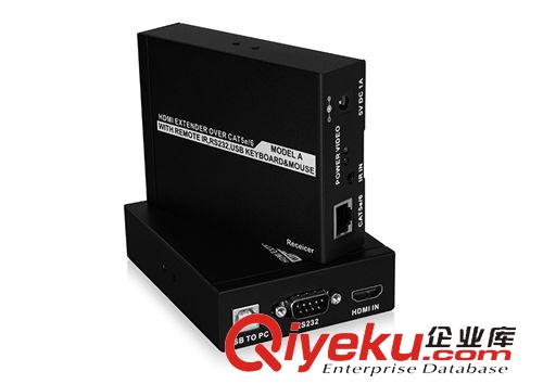 HDMI 相關 converter HDMI延長器 extender 單網(wǎng)線 支持R232 USB,IR,1080P 80米 新款！