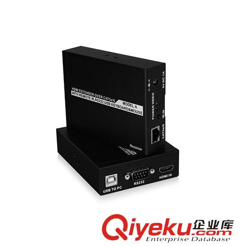 HDMI 相關 converter HDMI延長器 extender 單網(wǎng)線 支持R232 USB,IR,1080P 80米 新款！