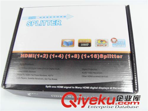 HDMI 相關(guān) converter HDMI分配器1x4 支持3D 1.3b  HDMI splitter 1X4