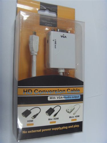 HDMI 相關(guān) converter MICRO HDMI TO VGA WITH AUDIO