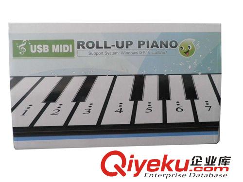 music  peripherals USB Midi 88Keys  Piano 88鍵軟硅膠可卷曲鋼琴