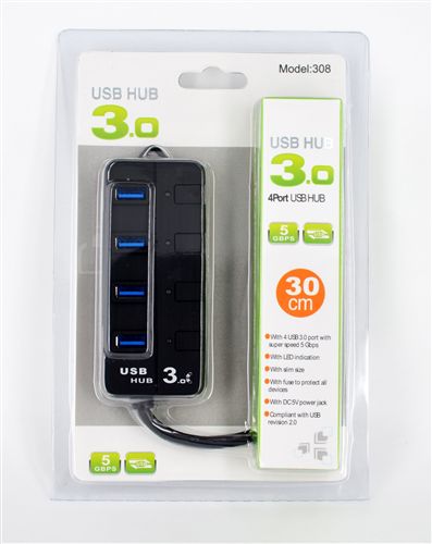 usb HUB  USB 3.0 4口HUB