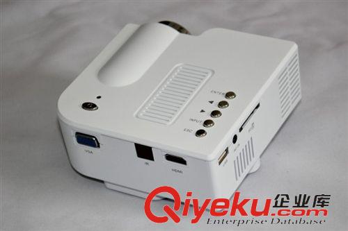 投影儀 mini projector Portable Mini Projector Cinema Theater 便攜式LED投影儀 UC28+