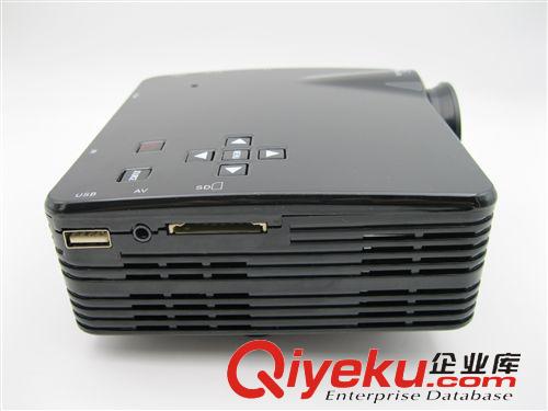 投影儀 mini projector Mini 投影儀80流明 Projector 1080P AV,VGA HDMI  USB H80