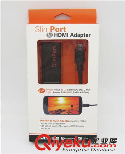 手機(jī)線MHL to HDMI FOR SAMSUNG slimport to HDMI adapter原始圖片3