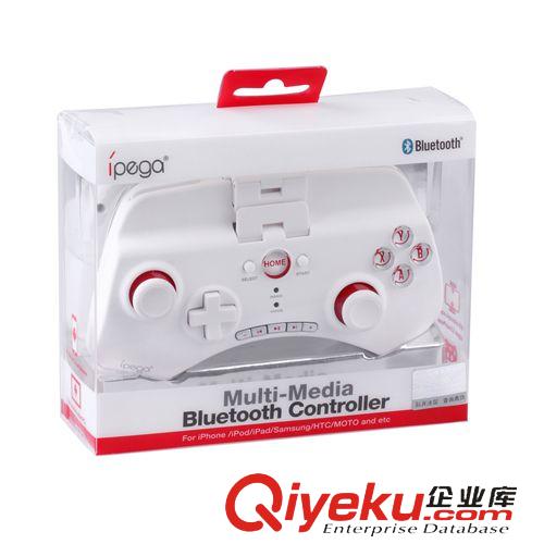 游俠手柄game Controller IPega 9025 Bluetooth Game Controller 藍牙游戲手柄 ,白色