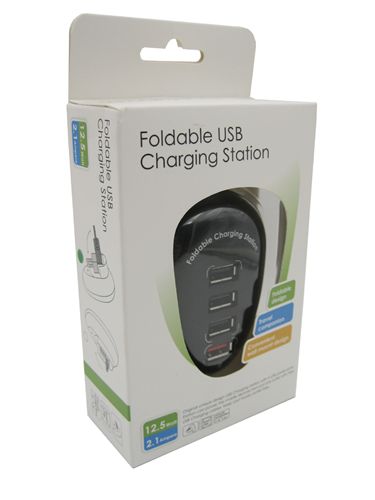 USB POWER charging station 折疊式USB充電器 Foldable USB charging station 12.5W2.1A