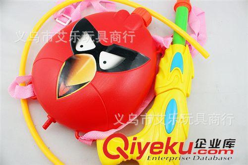 夏天玩具 夏天熱銷背包水槍 兒童玩具水槍批發(fā) 憤怒的小鳥背包式氣壓水槍原始圖片3