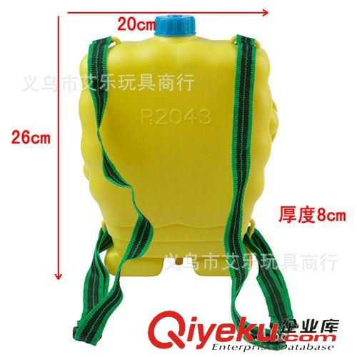 夏天玩具 暑期玩具大號兒童夏天水槍 兒童趣味射擊水槍 背包水槍海綿寶寶原始圖片3