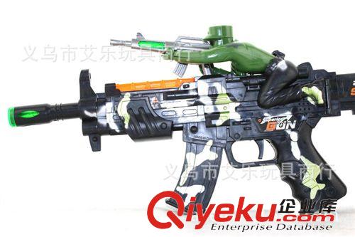 電動玩具 廠家供應 紅外線閃光發(fā)聲 兒童電動玩具機關(guān)槍 沖鋒槍