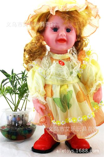 電動(dòng)玩具 創(chuàng)意小孩子玩具禮品 電動(dòng)跳舞娃娃 會(huì)唱歌扭屁股 娃娃批發(fā)原始圖片3