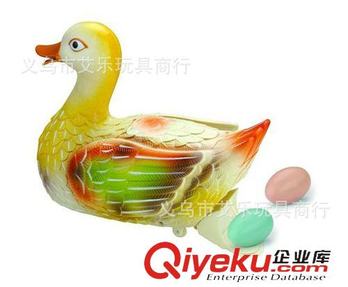 電動玩具 供應(yīng)義烏電動新款玩具 寶寶玩具批發(fā) 電動萬向下蛋鴨原始圖片3