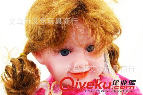 電動(dòng)玩具 批發(fā)會(huì)唱歌跳舞的娃娃 /扭屁股娃娃 電動(dòng)毛絨玩具 仿真洋娃娃原始圖片2