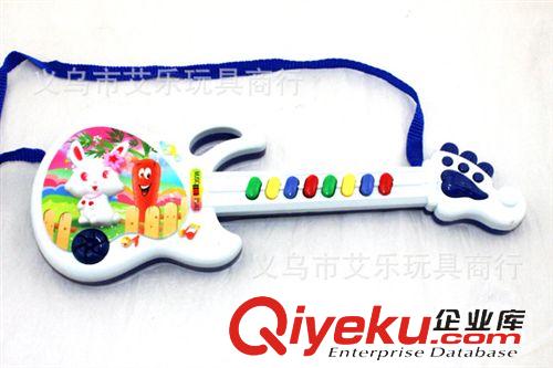 嬰幼兒教具 供應地攤貨源 兒童益智小玩具地攤 兒童玩具吉他 仿真樂器批發原始圖片3
