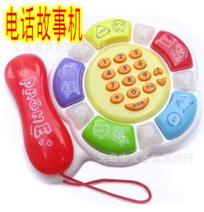 嬰幼兒教具 現(xiàn)貨混批 兒童多功能電話故事機 嬰幼兒啟蒙益智教具批發(fā)