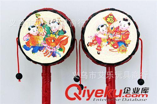 嬰幼兒教具 供應(yīng)新生兒玩具 地攤2元店進(jìn)貨產(chǎn)品 傳統(tǒng)經(jīng)典玩具撥浪鼓 嬰兒批發(fā)原始圖片2