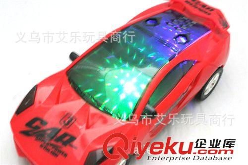 上鏈/回力玩具 新奇特爆款 現(xiàn)貨混批 3D燈光音樂慣性玩具汽車 兒童玩具車模型原始圖片2