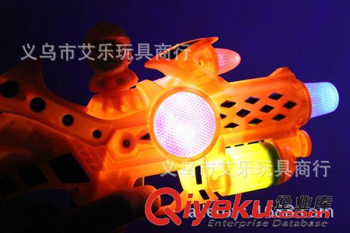 體育休閑玩具 2014新品地攤熱銷 UFO閃光音樂光纖hg陀螺 兒童發光玩具陀螺