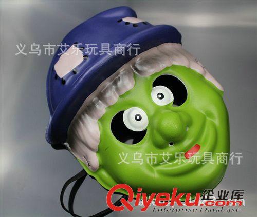 pvc|eva環(huán)保面具 現(xiàn)貨供應(yīng) 多款混裝 萬圣節(jié)用品EVA面具禮品批發(fā) 小巫婆面具原始圖片2