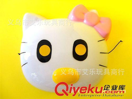 pvc|eva環保面具 供應 兒童PVC面具 貓面具 小女孩{za}禮品 舞會面具娛樂面具原始圖片2