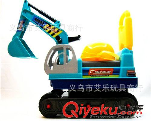 童車 大號挖土機升級版可騎可坐兒童玩具 挖掘機工程車挖土機原始圖片2