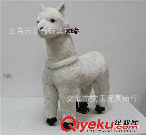 諸葛馬 義烏供應(yīng)商批發(fā) 公園廣場小孩游樂產(chǎn)品健身休閑 仿真機(jī)械馬草泥馬原始圖片3