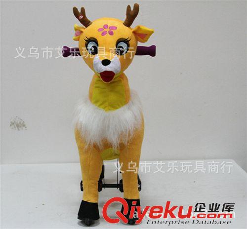 諸葛馬 幼兒游樂場諸葛馬玩具 金色戰(zhàn)馬 兒童運動健身休閑 音樂盒 仿真馬