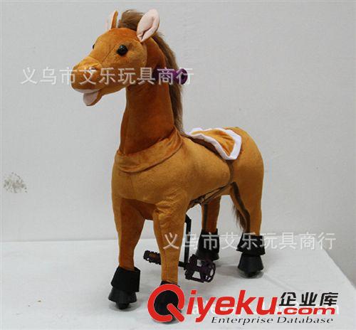 諸葛馬 諸葛馬廠家供應 兒童騎乘毛絨仿真動物 游樂設備產品批發原始圖片3