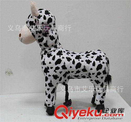 諸葛馬 諸葛馬機械馬四輪毛絨 廣場娛樂游樂設備龍犀獸仿真木馬跳跳馬