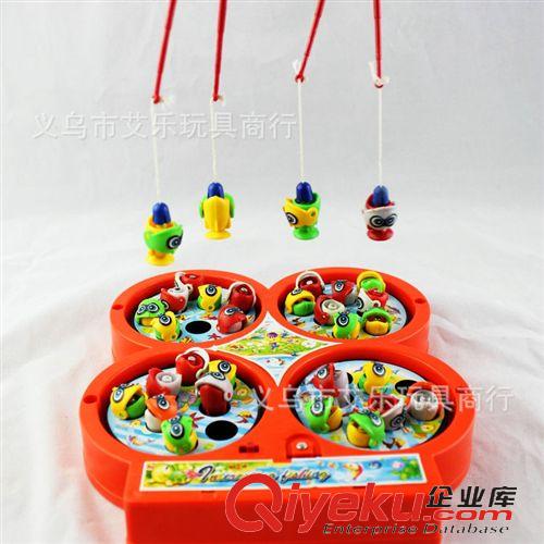 按價(jià)格分類 四盤釣魚盤 玩具批發(fā) 轉(zhuǎn)動(dòng)會(huì)唱歌 可多人一起釣魚.親子互動(dòng)游戲原始圖片2