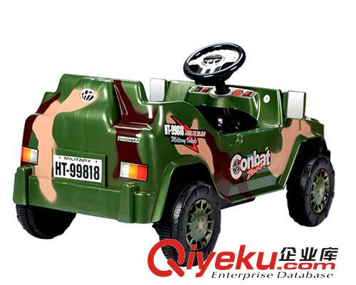 恒泰 童車專區(qū) 批發(fā)恒泰迷彩越野兒童車HT99818四輪燈光音樂(lè)遙控方向盤電瓶童車原始圖片3