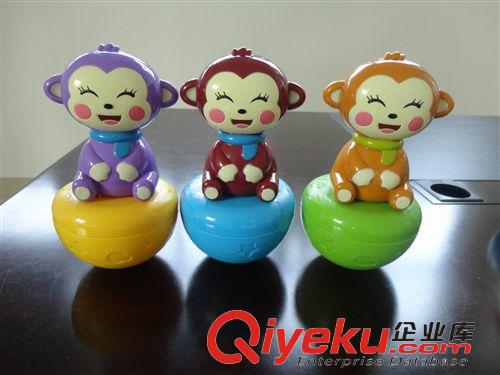 亨力 奧力寶專區(qū) 亨力 奧力寶新款鈴鐺不倒翁  不倒翁玩具  猴子不倒翁  益智玩具原始圖片3