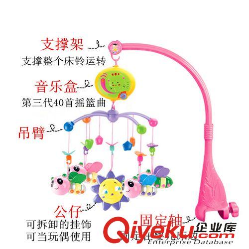 亨力 奧力寶專區(qū) 批發(fā)奧樂寶 亨力 升級版電動床鈴 旋轉(zhuǎn)可拆裝床鈴 嬰兒益智轉(zhuǎn)轉(zhuǎn)樂原始圖片2